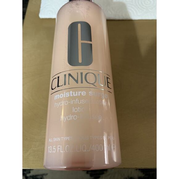 Clinique Moisture Surge Hydro Infused Lotion 13.50 Oz Skincare Toners Moisture - Picture 2 of 2